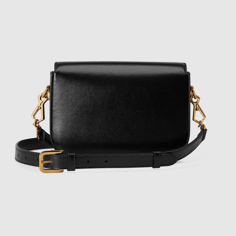 Gucci Horsebit 1955 Mini Shoulder Bag 658574 Black